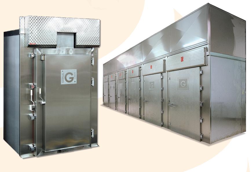 Hornos cocción,ahumado, asado y secado para carro - Hornos industriales  asado,cocción,secado - Cocinas Industriales - Solución Tecnoalimentaria
